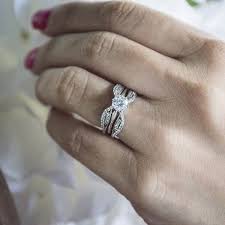 Buy Wedding Ring Wraps Guards Online At Overstock Our Best Wedding Rings Deals Cool Wedding Rings Rose Engagement Ring Infinity Ring Wedding