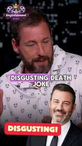 Adam Sandler SLAMS Jimmy Kimmel After “Disgusting” Death Joke 😡🔥 Adam  Sandler allegedly erupted