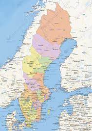 See oland photos and images from satellite below, explore the aerial photographs of oland in sweden. Digital Political Map Of Sweden 1472 The World Of Maps Com