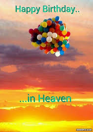 Happy Birthday In Heaven Luftballons Geburtstag Im Himmel Alles Gute Zum Geburtstag Im Himmel