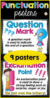 Punctuation Posters In 2020 Punctuation Posters Punctuation Teaching Resources Primary