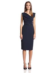 Black Halo Women S Jackie O Dress Eclipse Navy 4 Business Dresses Fabulous Dresses Black Prom Dresses