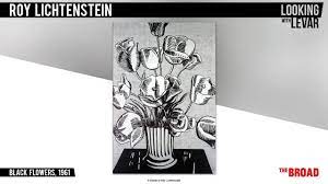 Pbs newshour full episode, may 8, 2020. Roy Lichtenstein Black Flowers 1961 Youtube