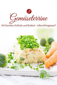 Gemuseterrine Mit Kohlrabi Mohren Und Brokkoli Hausmannskost Rezept Rezept Hausmannskost Rezepte Rezepte Kohlrabi