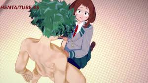 Boku No Hero Acadeemia Hentai - Midoriya Deku Handjob, Blowjob And Fucks  Ochako Uraraka - FAPCAT