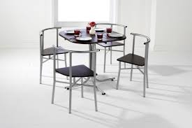 Folding dining set table and 4 chairs kitchen dinner furniture space saving. 50 Amazing Space Saving Dining Table Compact Visualhunt