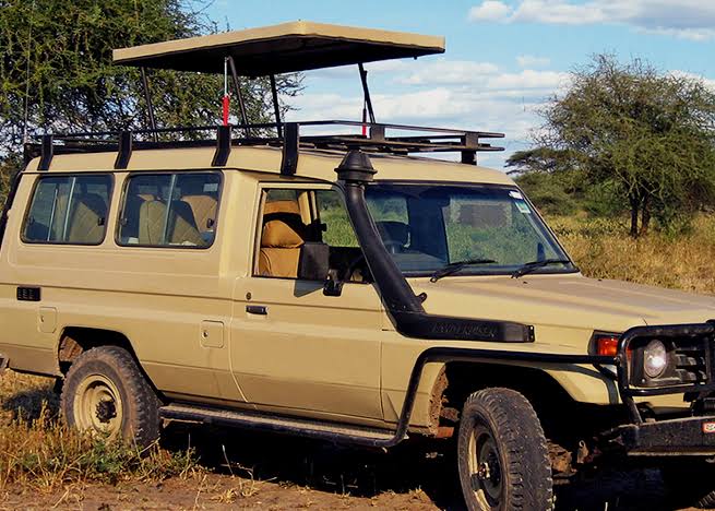 Self Drive Safari with a Popup Roof | 4x4 kenya car rentals