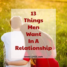 Generally a steady boyfriend or girlfriend, perhaps a husband or wife, or maybe life partner if marriage isn't of interest but devotion is. What Men Want In A Relationship 13 Things All Men Need