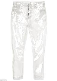 Whatever you're shopping for, we've got it. Topshop Ridiculed For Selling Clear Plastic Jeans Daily Mail Online