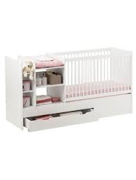 Lit Bebe 4 En 1 Evolunid Laque Blanc Vertbaudet Lit Bebe Chambre Bebe Lit Evolutif Bebe