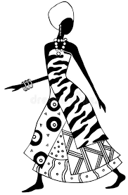 Artwork African Woman Art Black And White African Lady Stylized Black And White African Woman Illustration Sponsored Stylized Black A African Paintings African Art Paintings African Women Art
