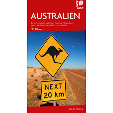 In these challenging times, the australian embassy in stockholm remains available if you are in urgent need of assistance. Bil Och Turistkarta Over Australien Kartkungen Storst Pa Kartor I Sverige