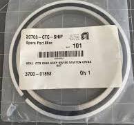 Applied Materials/AMAT Seal Center Ring Assy NW100 w/Viton O Ring PN:  3700-01858
