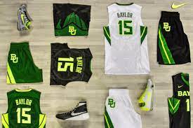 Being both a baylor alum and an adidas endorser, robert griffin iii figured to be doubly interested in thursday's reveal of the bears' new uniforms for the upcoming ncaa tournament. Baylor Basketball Debuts New Uniform Combinations On Twitter Our Daily Bears