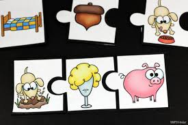 Remember, the guest of honor alone might be hunting for the presents. Rhyming Puzzles Simply Kinder