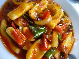 Mudah loh, yuk cobain bikin di rumah! Cumi Asam Manis Pedas Resep Masakan Jawa