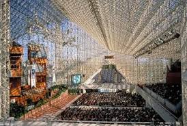 Interior Of The Crystal Cathedral Los Angeles Usa Crystal Cathedral Gothic Cathedrals Church
