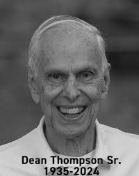 The Omaha Athletics family lost a beloved member last week when men's  basketball legend Dean Thompson Sr. passed away. Dean was a member of the  Omaha basketball team from 1953-57 and scored