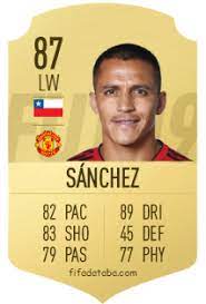 He is very versatile in his roles, too. Alexis Sanchez Fifa 19 Rating Card Price