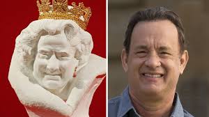 This Queen Elizabeth sculpture looks exactly like Tom Hanks