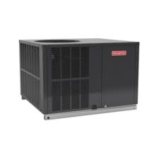 This air conditioner can spread heat and cool the air up 550 square feet. Packaged Units Heating And Cooling Goodman Manufacturing