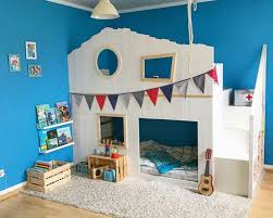 Ikea Kura Hausbett Als Piratenschiff Www Limmaland Com Kinder Zimmer Hausbett Bett Kinderzimmer