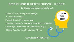 Best In Mental Health Exercise Your Brain Socialwork Career