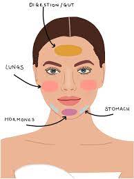 Moles tell a lot about a person's character, future, . Face Mapping What Do Your Spots Mean Beauty Bay Edited