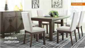 A kitchen table set is a set of chairs and tables that are placed inside the kitchen. Kitchen Dining Room Furniture Ashley Furniture Homestore