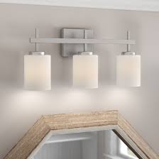 The beautiful, clean finish options work together with the high contrast of angles throughout the design to create a look that will keep your space looking current and inspired. Three Posts Nalani 3 Light Dimmable Led Vanity Light Reviews Wayfair