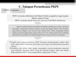 C Tahapan Permohonan Pkpu 1 Pkpu Sementara Pkpu Sementara Diberikan Oleh Majelis Hakim Pengadilan Niaga Kepada Debitor S Hukum Beri