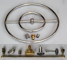 Whether you're looking for a replacement burner or you're building a unique setup, we offer a a full selection of burner options for your fire pit. 18 Lp Stainless Steel Fire Pit Double Ring Gas Burner Kit Propane Whisper Free Buy Online In Bahrain At Bahrain Desertcart Com Productid 19595496