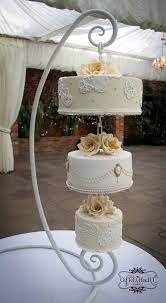Quirky Weddings Weddings With A Twist Unusual Wedding Cakes Hanging Cake Wedding Cake Stands