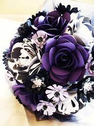 High quality fuschia and black gifts and merchandise. Purple Black And White Bride And Groom Set Wedding Event Centerpiece Bride Purple Wedding Bouquets Purple Black Wedding Purple Wedding