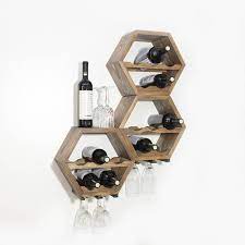 A celebration of shapes and sleek lines. Holz Wein Rack Kuche Dekor Wein Lagerung Geschenk Idee Etsy Weinregal Wand Hangendes Weinregal Weinregal Ideen