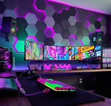 Check spelling or type a new query. Gaming Setup Luci Per Postazione Da Gaming Kit 3 Pannelli Led Rgbw Compatibile Con Camera Da Amante Dei Videogiochi Sale Computer Decorazione Per Sala Giochi