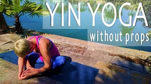 All you need is yourself and your mat, and even the mat is optional. Yin Yoga Without Props 45 Minutes Youtube