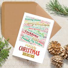 All poems are shown free of charge for. Pack Of 10 2020 Lockdown Word Cloud Christmas Cards Only 7 00