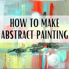 Here is the second installment of a series i'm doing on how to make affordable art (the first was this modern potato print artwork.). How To Easily Make An Abstract Painting On A Canvas