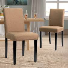 4 modern upholstered dining chairs with