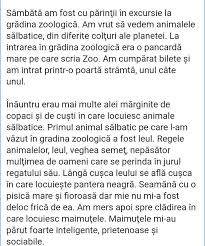 Scrie O Compunere Amuzanta La Zoova Rog Repede Brainly Ro