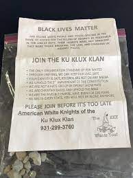 Maybe you would like to learn more about one of these? Kkk Flyers Appearing In Northern Arkansas