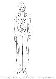 Despite the first ending for the black butler series being full of chibis, this one takes a symbolic turn. Step By Step How To Draw Sebastian Michaelis From Black Butler Drawingtutorials101 Com