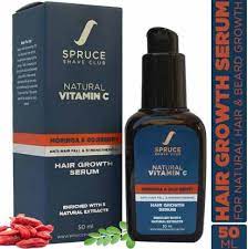 Applying vitamin c serum reduces the overproduction of melanin and lightens the skin over time. Spruce Shave Club Hair Serum With Vitamin C Reduces Hair Fall Price In India Buy Spruce Shave Club Hair Serum With Vitamin C Reduces Hair Fall Online In India