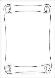 Scroll Parchment A4 Page Borders Sb3643 Sparklebox Page Borders Scrapbook Frames Page Borders Design