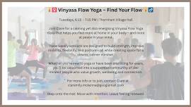 Vinyasa Flow Yoga