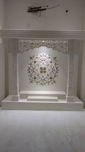 Acrylic Solid Surface Mandir Pooja Room Design Room Door Design Temple Design For Home