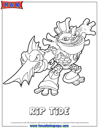 Trigger happy skylanders coloring pages. Pin On My Style