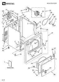 Wiring diagram for maytag washer maytag dryer door switch diagram maytag wiring schematics wiring diagram for maytag dishwasher wiring diagram for frigidaire dryer wiring diagrams and schematics. Maytag Med5740tq0 Electric Dryer Partswarehouse