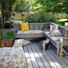 Back Deck Ideas On A Budget At The Everyday Home Back Deck Decorating Deck Decorating Patio Decor